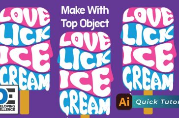 Make with Top Object in Illustrator