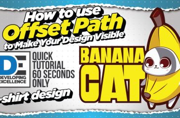 How to Use Offset Path to Make Your Design Visible in Adobe Illustrator