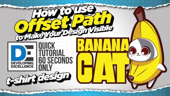 How to Use Offset Path to Make Your Design Visible in Adobe Illustrator