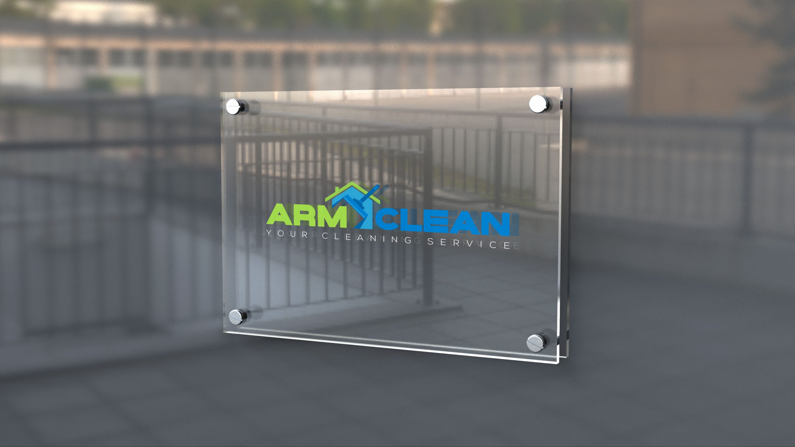 ArmClean office door sign