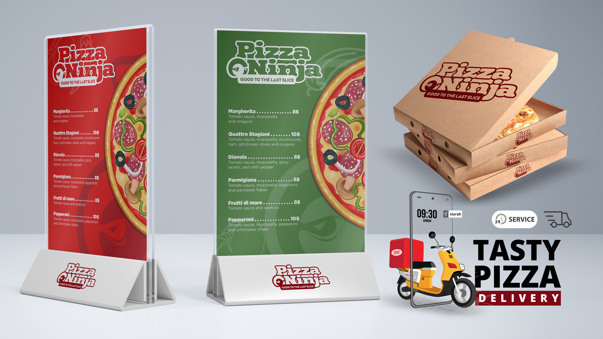 Pizza Ninja delivery service promo