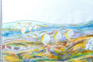 Floral City No. 2 - Another piece in my Floral City series.