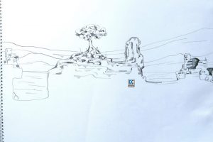 Floral City No. 4 - A somewhat unfinished piece, yet it finds its place in the Floral City series :)