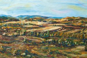 Severnoye Study - A quick plein air study painted after cycling out with my easel.